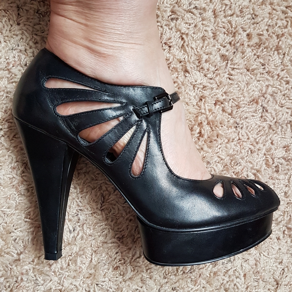 Nine West leather shoes size 7
